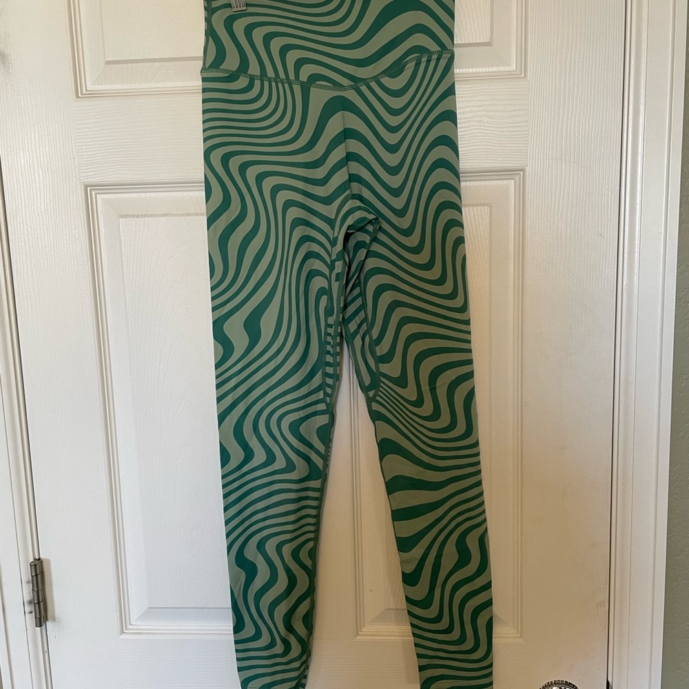 Balance Athletica Vitality Medium Storm High Waist Leggings Habitat Swirl